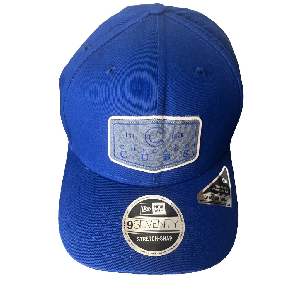 Chicago Cubs New Era Est 1876 Patch‎ 9SEVENTY Snapback Hat Cap NWT